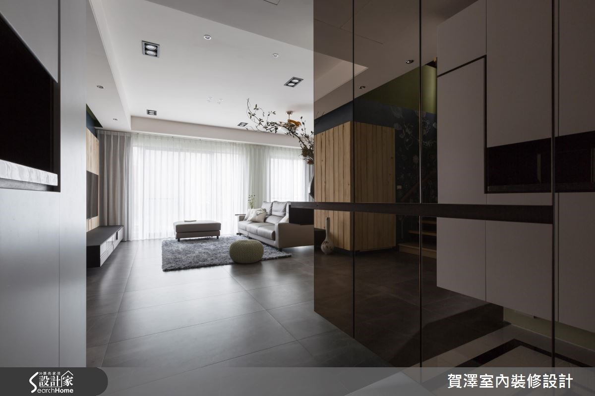60坪預售屋＿休閒風走廊案例圖片＿賀澤室內設計＿賀澤_22之1