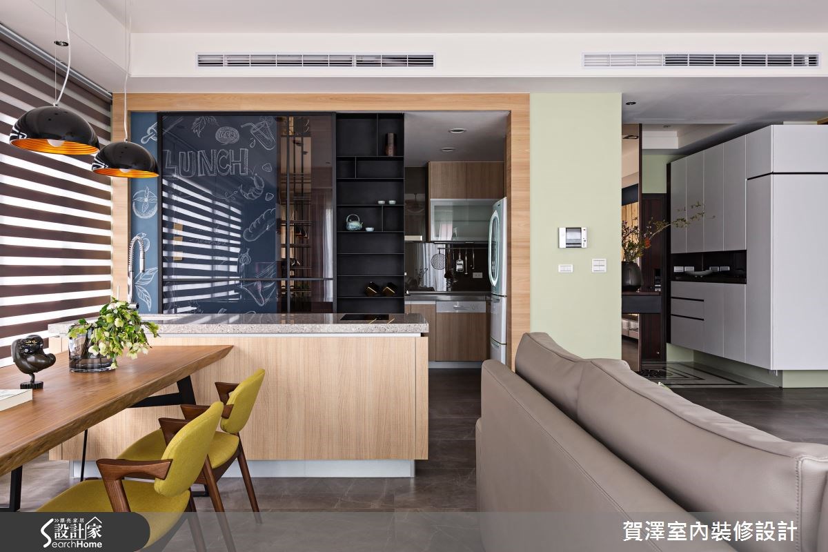 60坪預售屋＿休閒風餐廳案例圖片＿賀澤室內設計＿賀澤_22之13