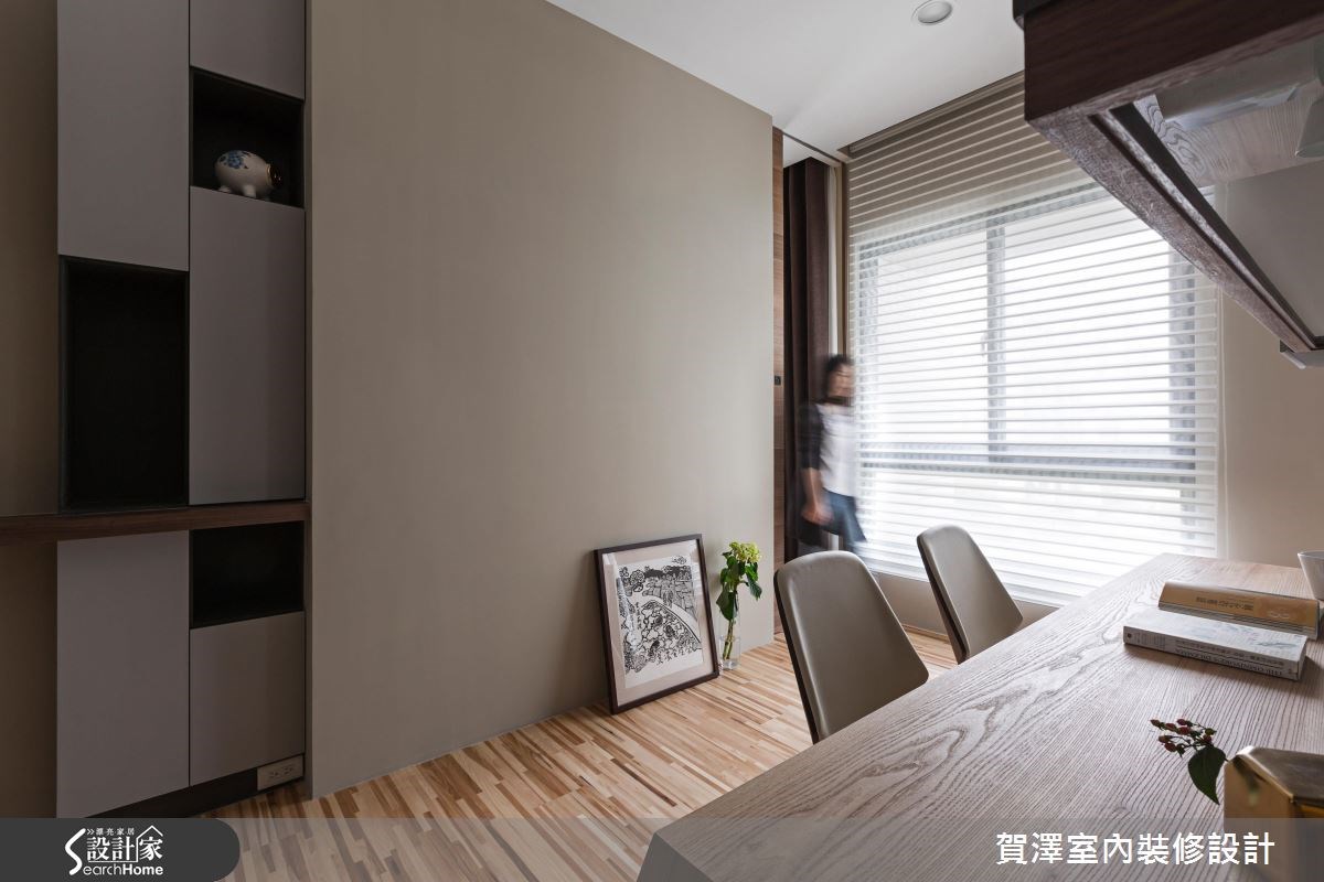 30坪預售屋＿人文禪風書房案例圖片＿賀澤室內設計＿賀澤_23之21