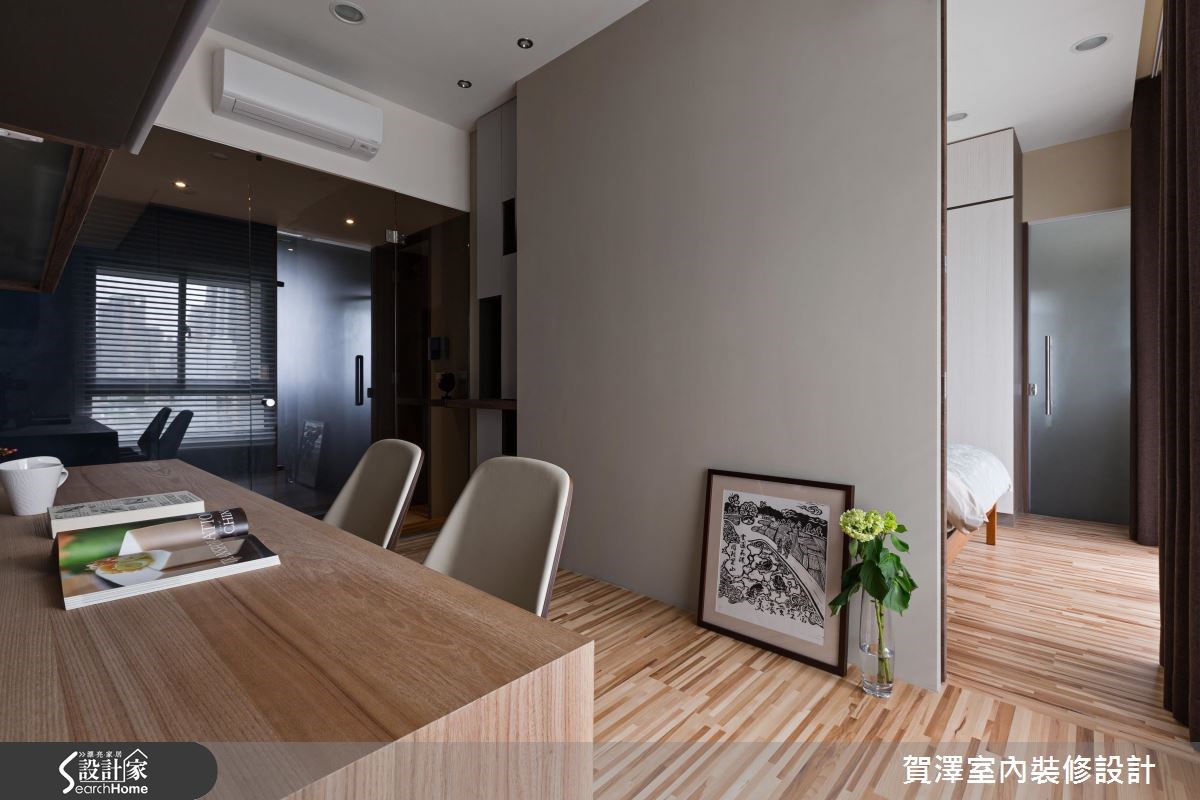 30坪預售屋＿人文禪風書房案例圖片＿賀澤室內設計＿賀澤_23之23