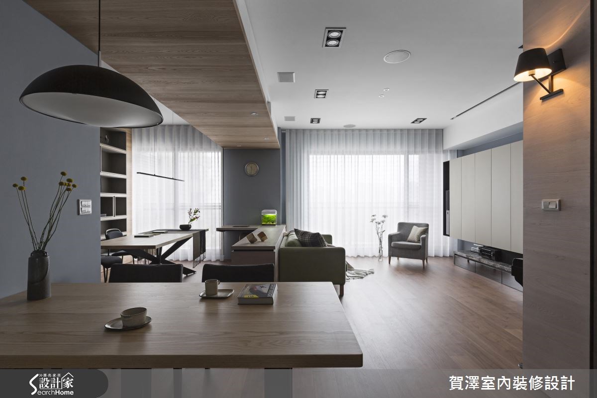 新成屋(5年以下)＿現代風客廳餐廳案例圖片＿賀澤室內設計＿賀澤_24之2
