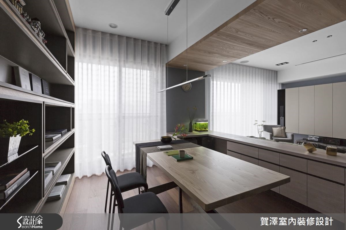 新成屋(5年以下)＿現代風書房案例圖片＿賀澤室內設計＿賀澤_24之18