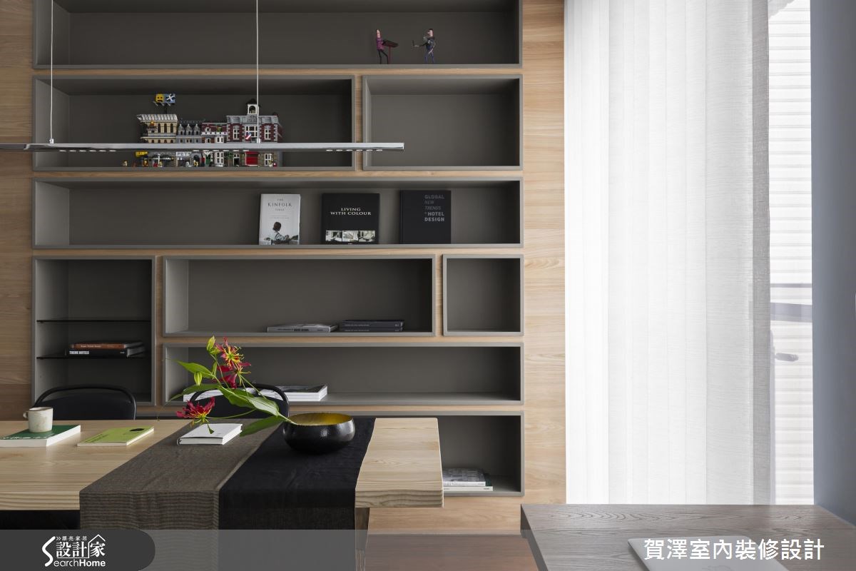 新成屋(5年以下)＿現代風書房案例圖片＿賀澤室內設計＿賀澤_24之22