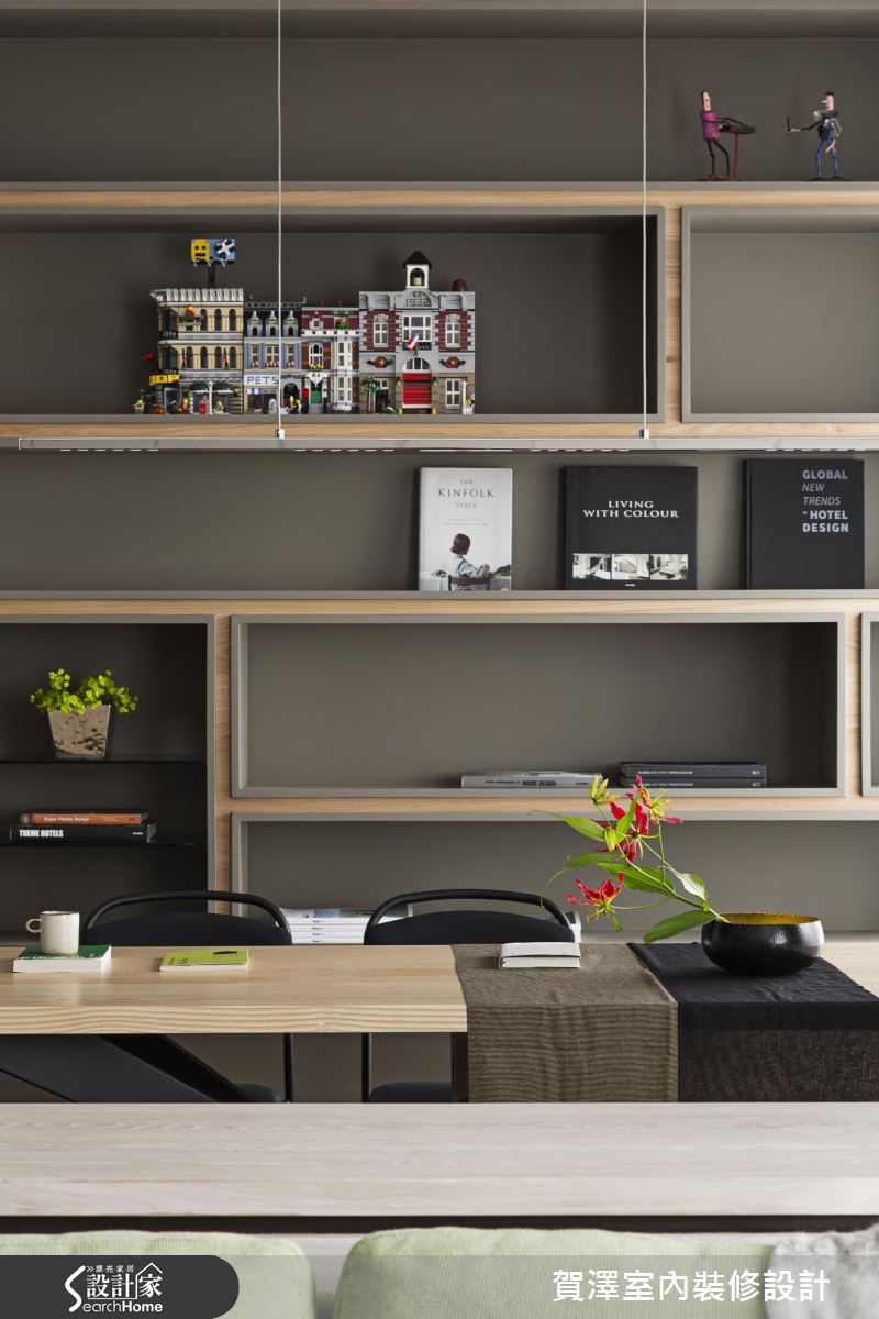 新成屋(5年以下)＿現代風書房案例圖片＿賀澤室內設計＿賀澤_24之23