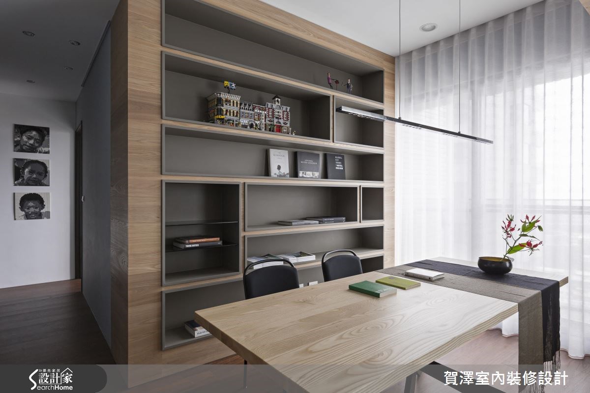 新成屋(5年以下)＿現代風書房案例圖片＿賀澤室內設計＿賀澤_24之25