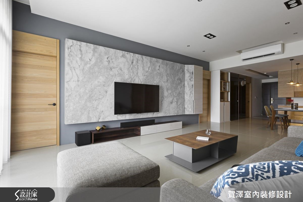 55坪預售屋＿現代風客廳案例圖片＿賀澤室內設計＿賀澤_25之9