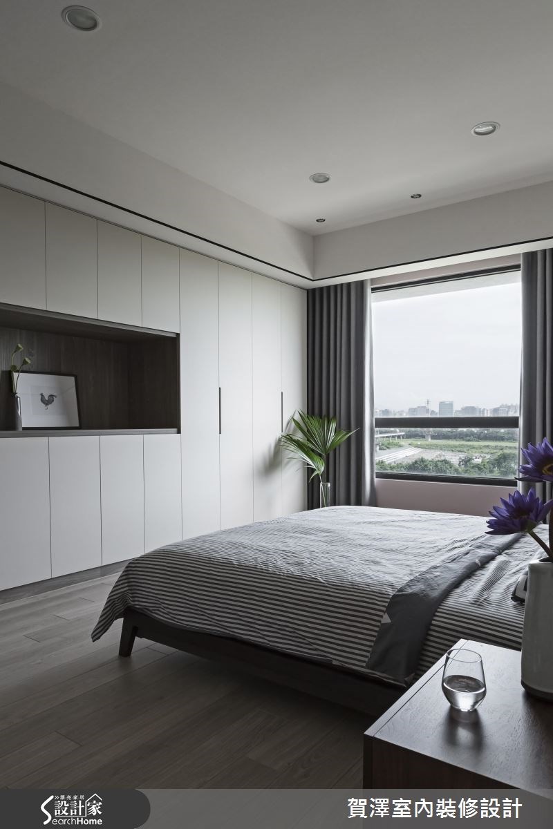 55坪預售屋＿現代風臥室案例圖片＿賀澤室內設計＿賀澤_25之15