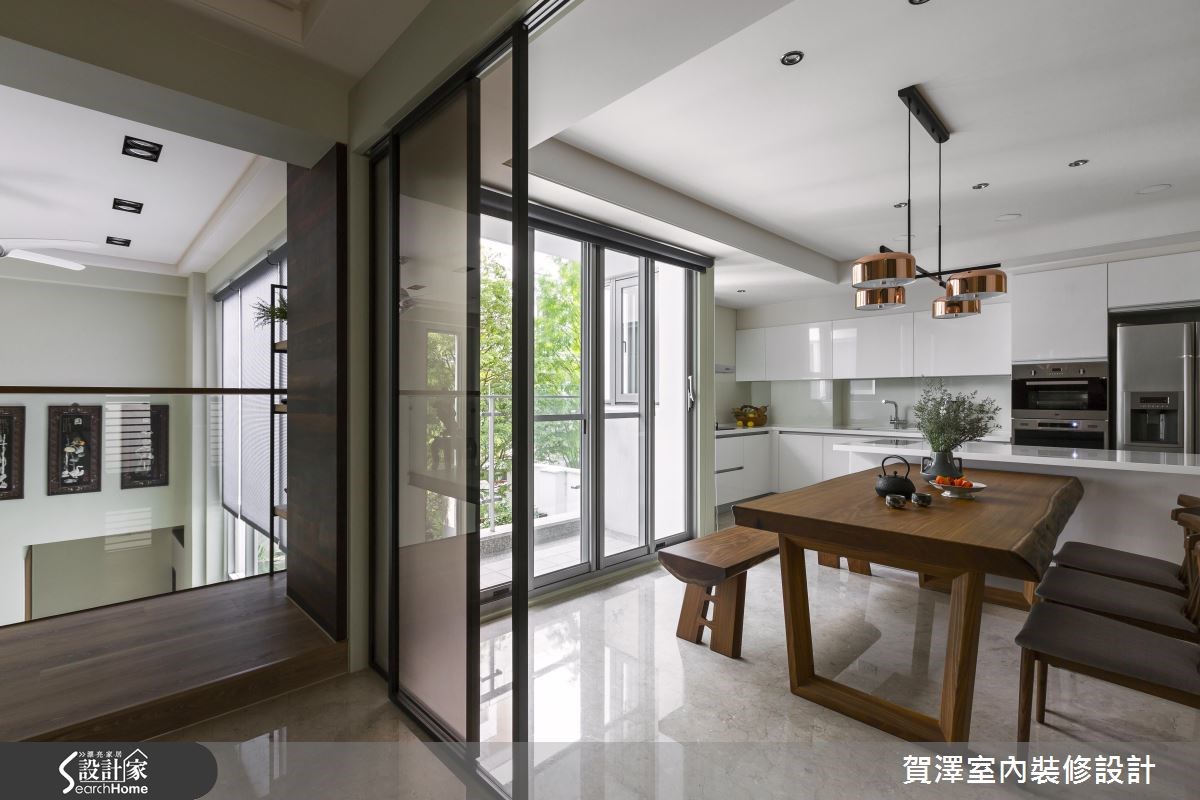 150坪新成屋(5年以下)＿新中式風餐廳廚房案例圖片＿賀澤室內設計＿賀澤_26之19