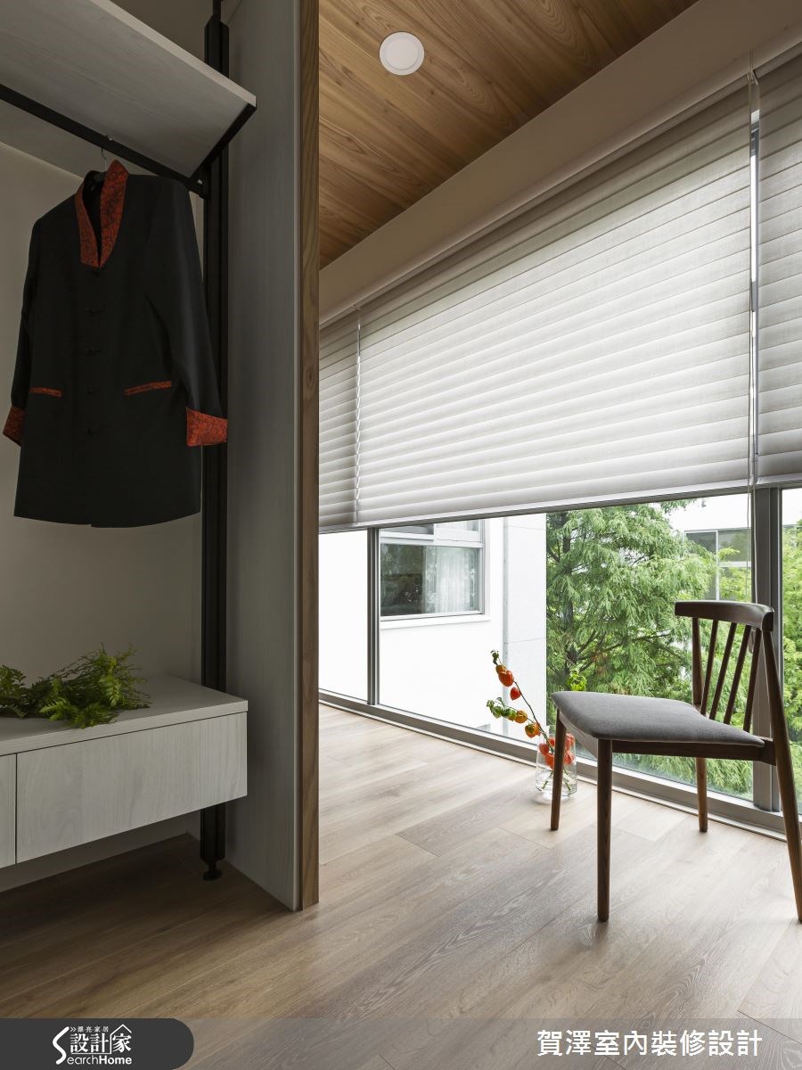 150坪新成屋(5年以下)＿新中式風更衣間案例圖片＿賀澤室內設計＿賀澤_26之28
