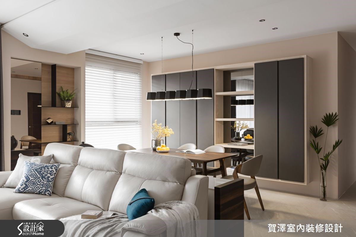 52坪新成屋(5年以下)＿奢華風客廳案例圖片＿賀澤室內設計＿賀澤_27之3