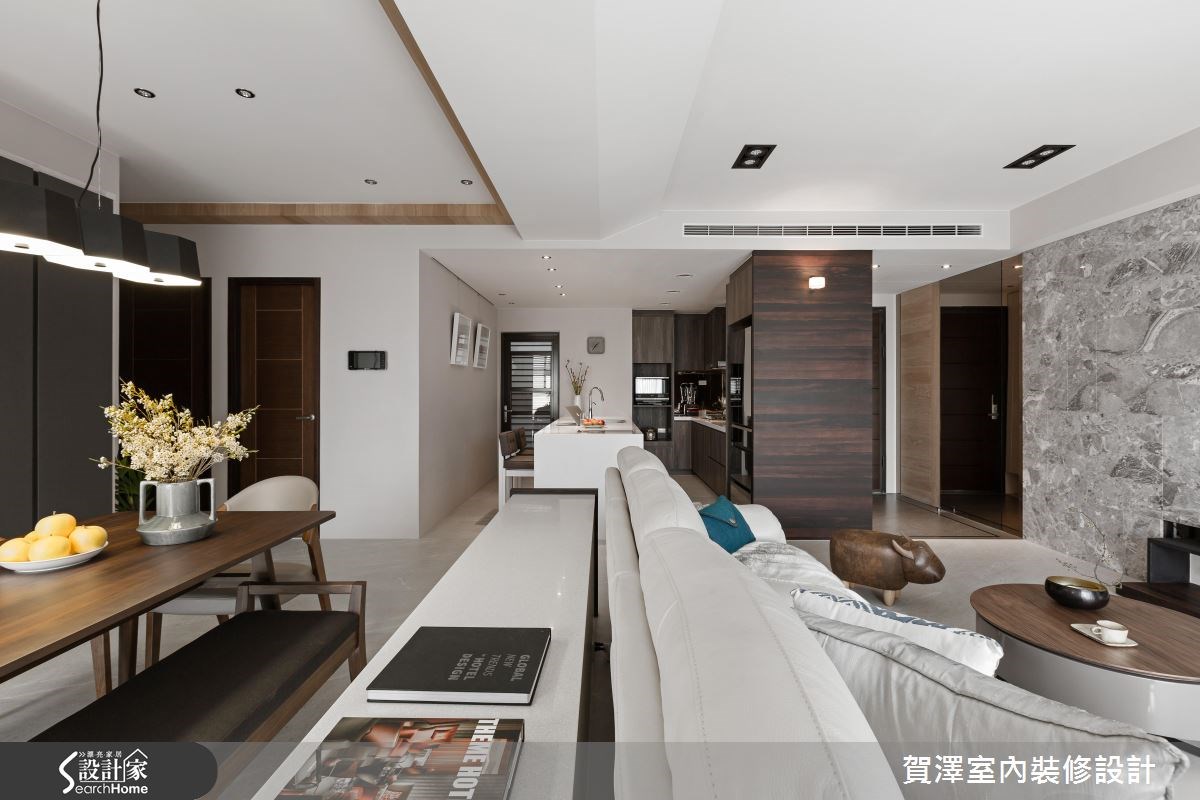 52坪新成屋(5年以下)＿奢華風客廳餐廳案例圖片＿賀澤室內設計＿賀澤_27之8