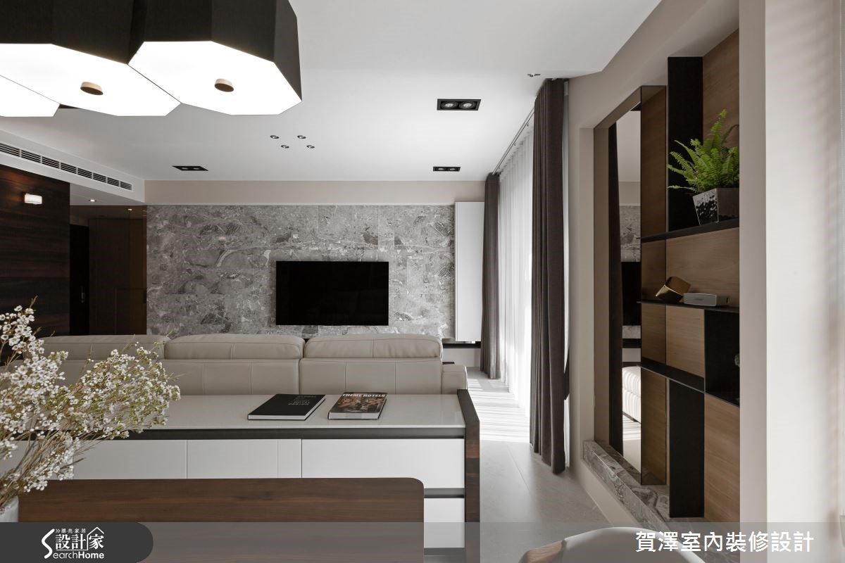 52坪新成屋(5年以下)＿奢華風客廳餐廳案例圖片＿賀澤室內設計＿賀澤_27之11