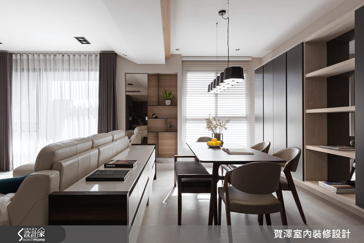 52坪新成屋(5年以下)＿奢華風餐廳案例圖片＿賀澤室內設計＿賀澤_27之13