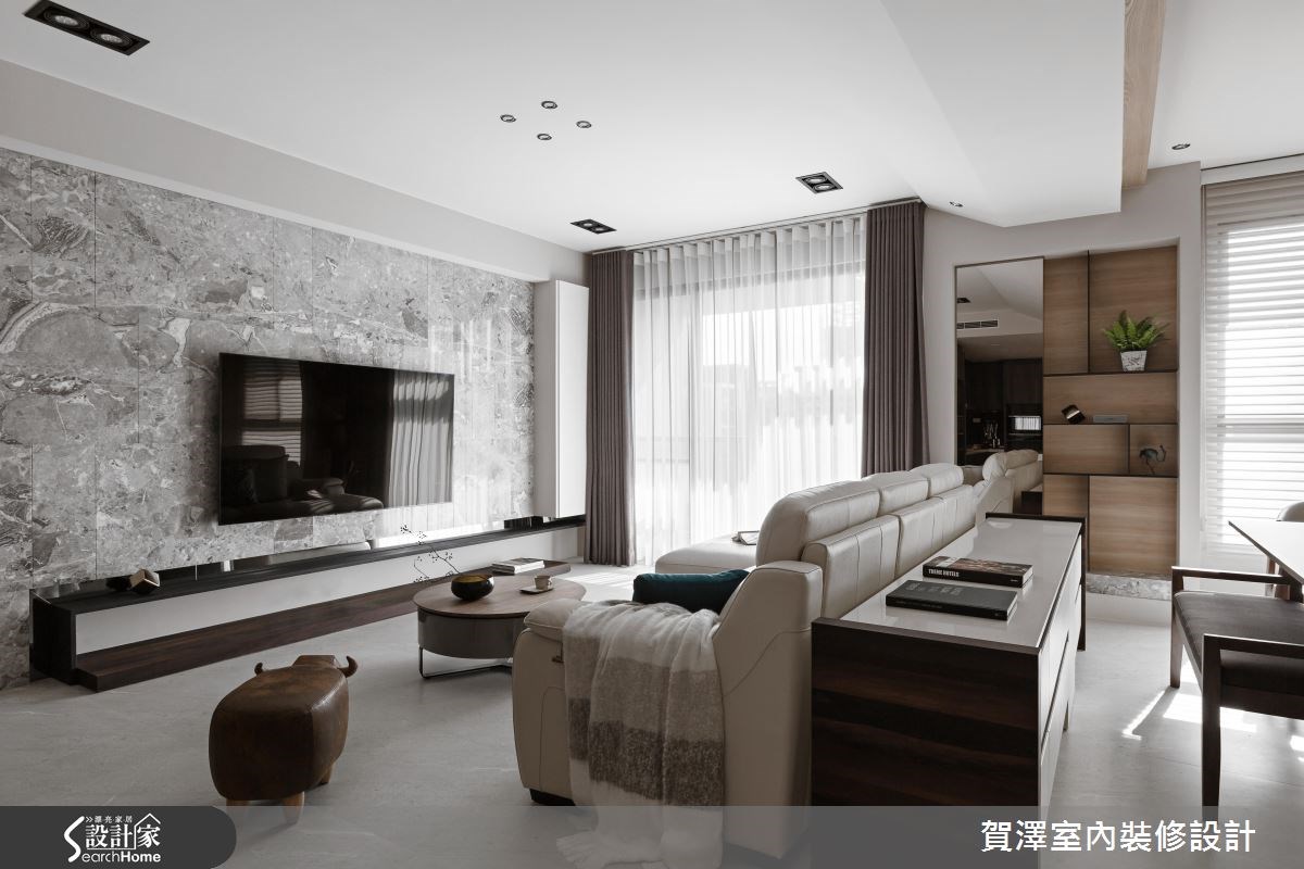 52坪新成屋(5年以下)＿奢華風客廳案例圖片＿賀澤室內設計＿賀澤_27之14