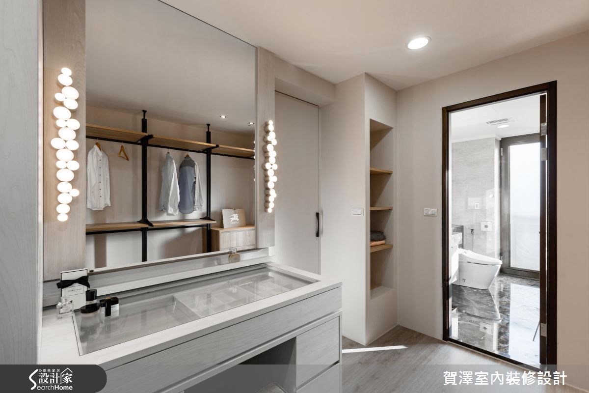 52坪新成屋(5年以下)＿奢華風更衣間案例圖片＿賀澤室內設計＿賀澤_27之24