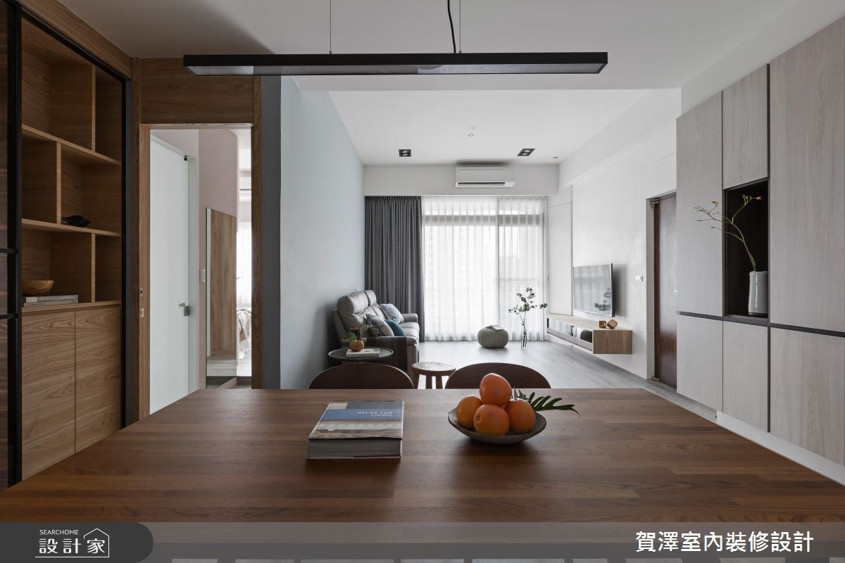 36坪中古屋(5~15年)＿現代風客廳案例圖片＿賀澤室內設計＿賀澤_29之6