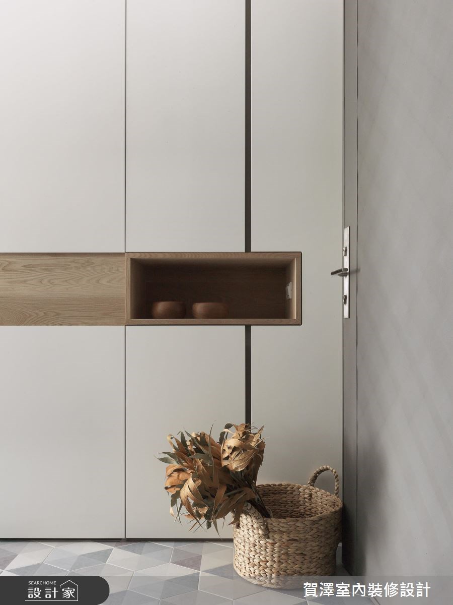 52坪新成屋(5年以下)＿北歐風玄關案例圖片＿賀澤室內設計＿賀澤_30之1