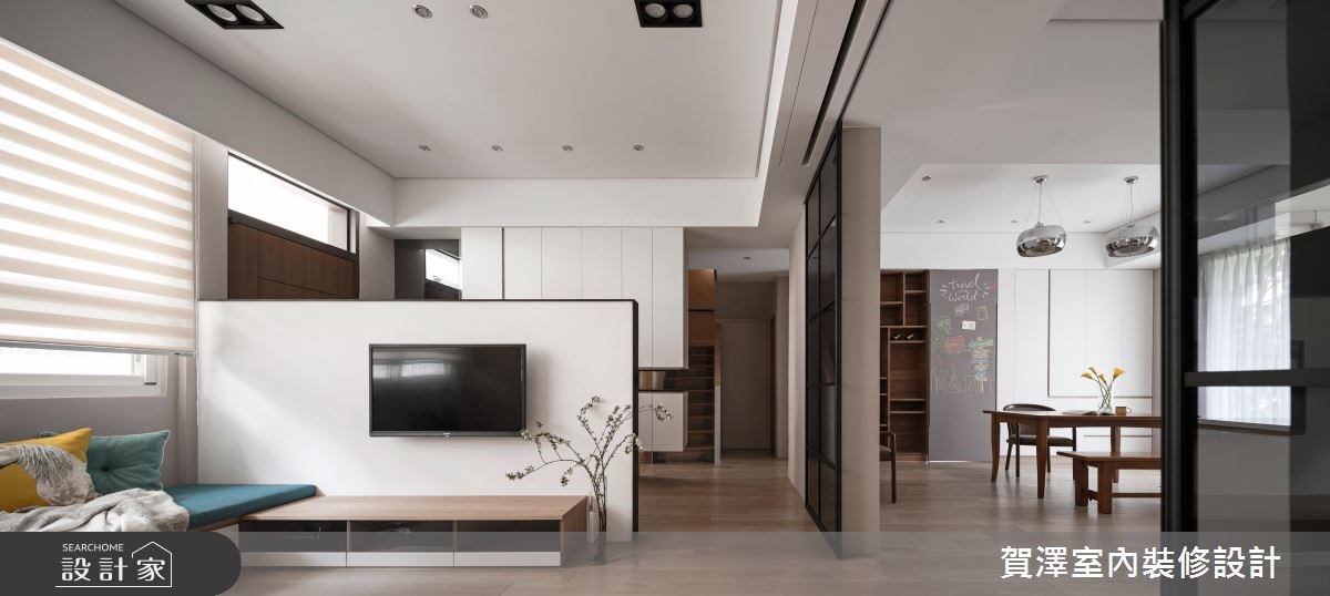 60坪老屋(16~30年)＿休閒風客廳餐廳案例圖片＿賀澤室內設計＿賀澤_32之8