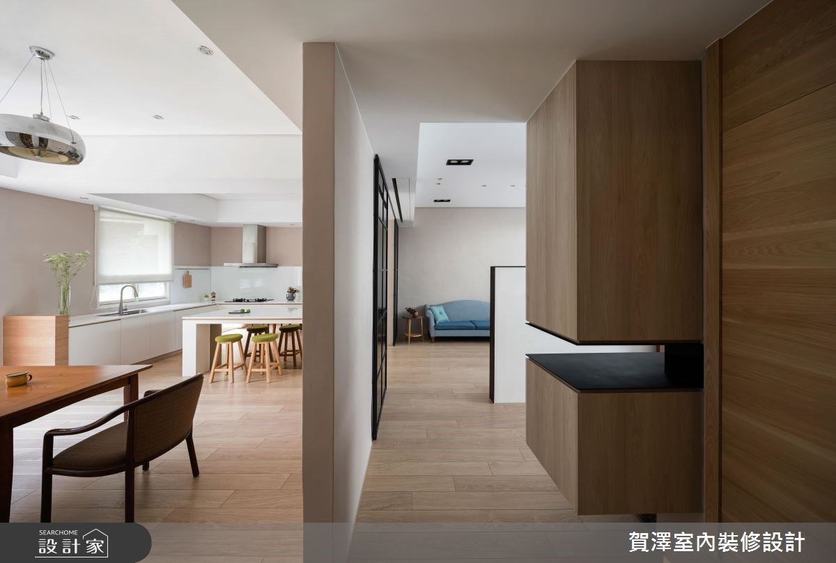 60坪老屋(16~30年)＿休閒風客廳吧檯案例圖片＿賀澤室內設計＿賀澤_32之14