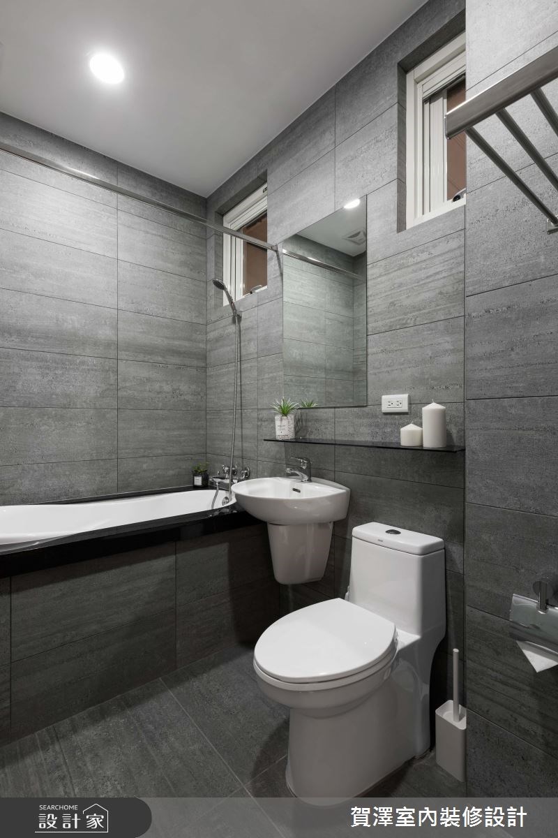 60坪老屋(16~30年)＿休閒風浴室案例圖片＿賀澤室內設計＿賀澤_32之35