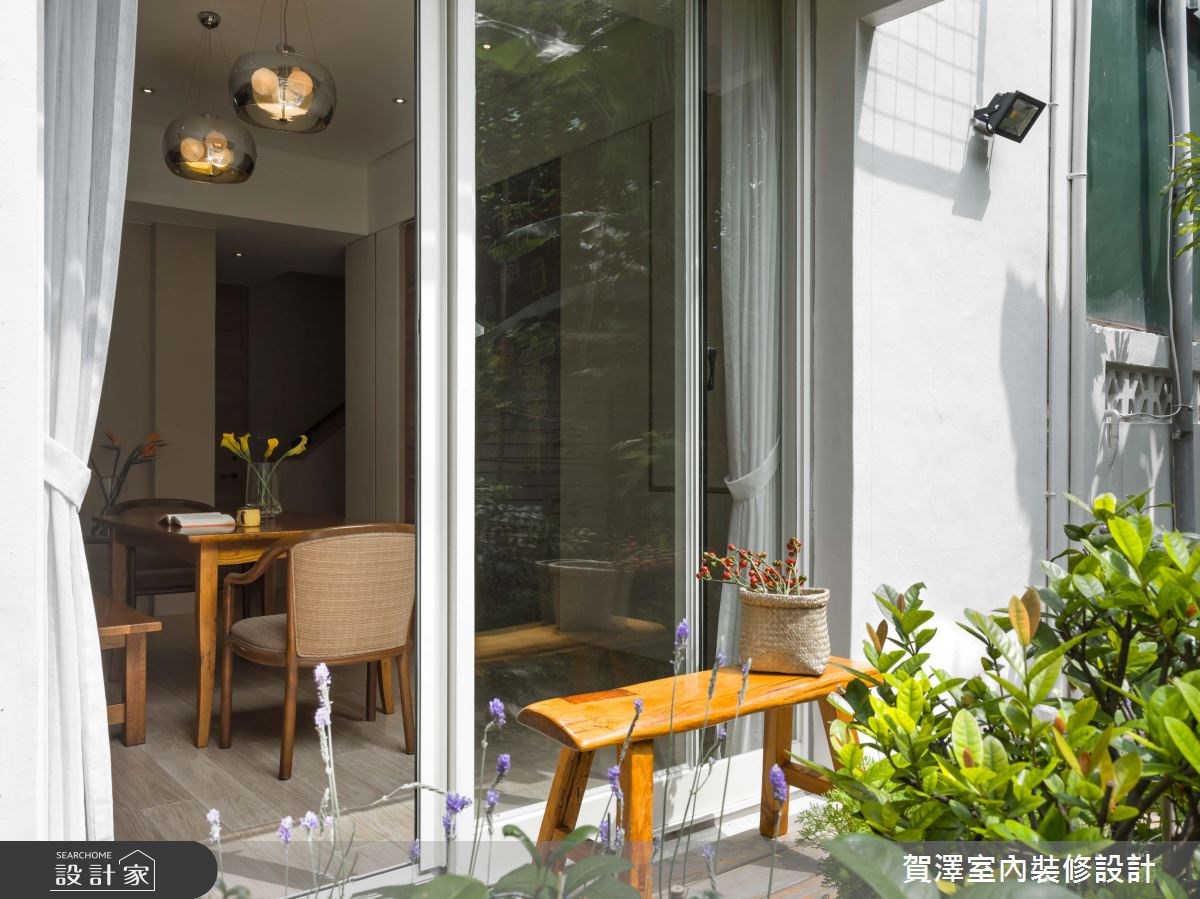 60坪老屋(16~30年)＿休閒風餐廳庭院案例圖片＿賀澤室內設計＿賀澤_32之28