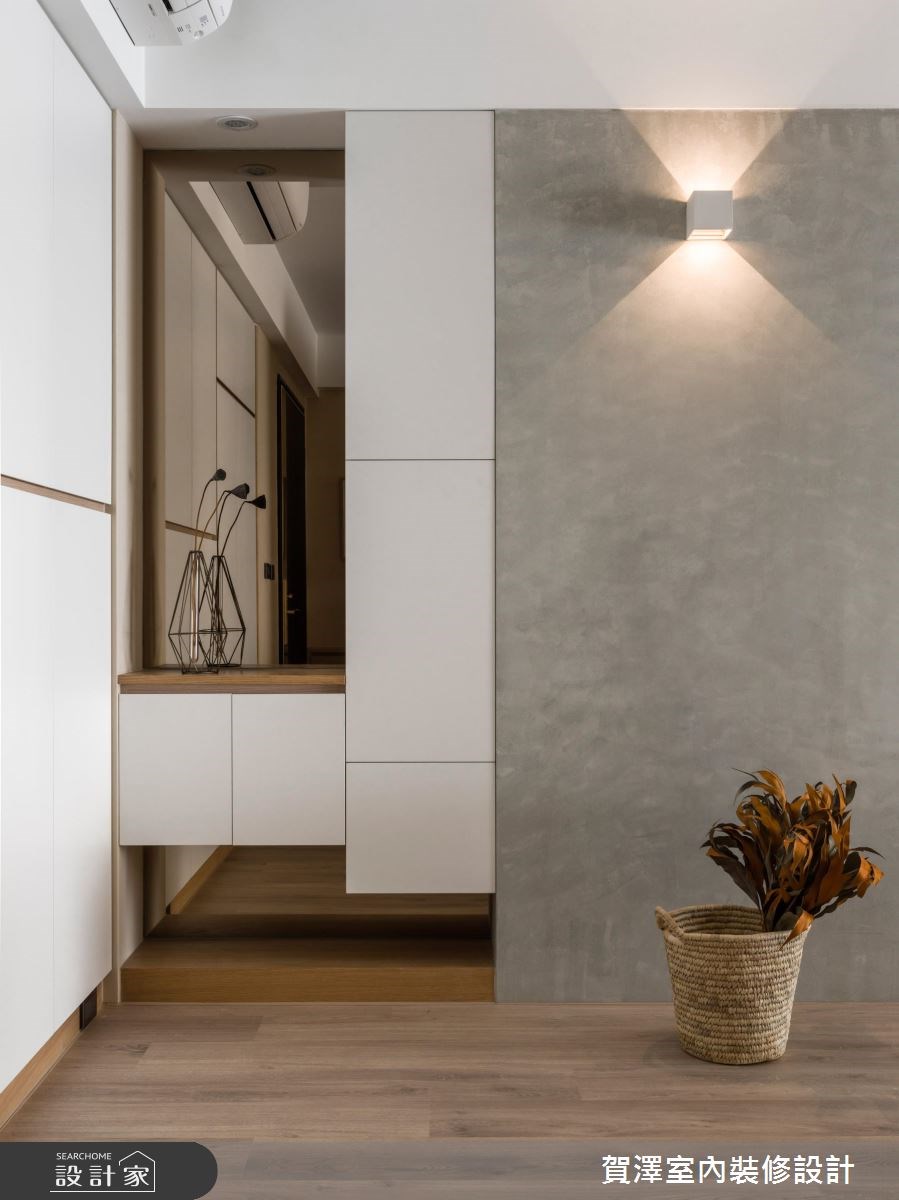 45坪新成屋(5年以下)＿混搭風玄關案例圖片＿賀澤室內設計＿賀澤_33之3