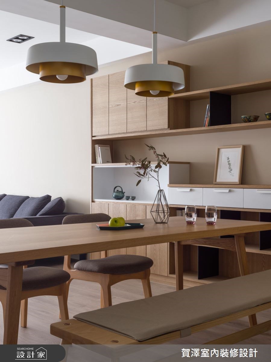 45坪新成屋(5年以下)＿混搭風餐廳案例圖片＿賀澤室內設計＿賀澤_33之4