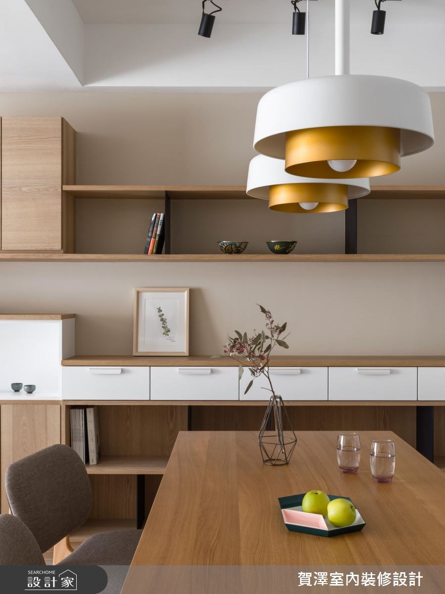 45坪新成屋(5年以下)＿混搭風餐廳案例圖片＿賀澤室內設計＿賀澤_33之5