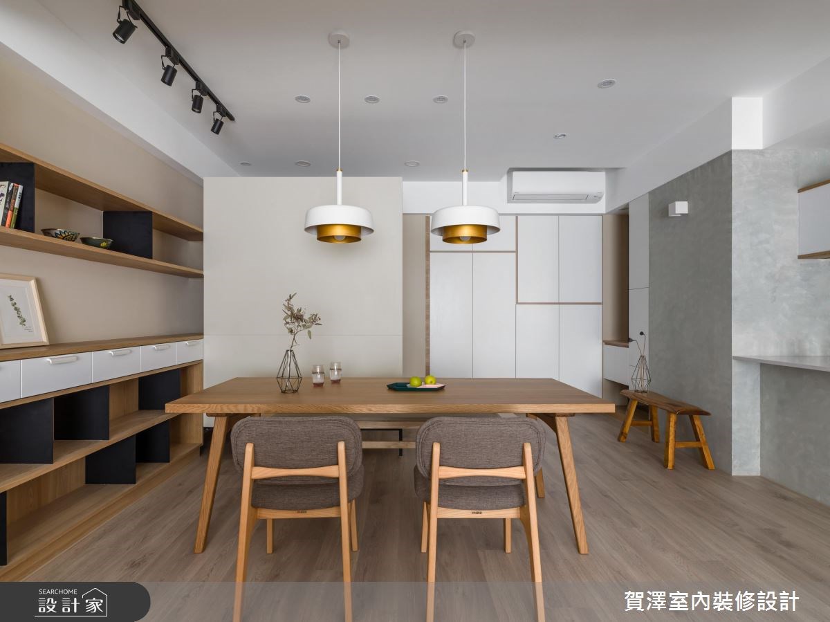 45坪新成屋(5年以下)＿混搭風餐廳案例圖片＿賀澤室內設計＿賀澤_33之7