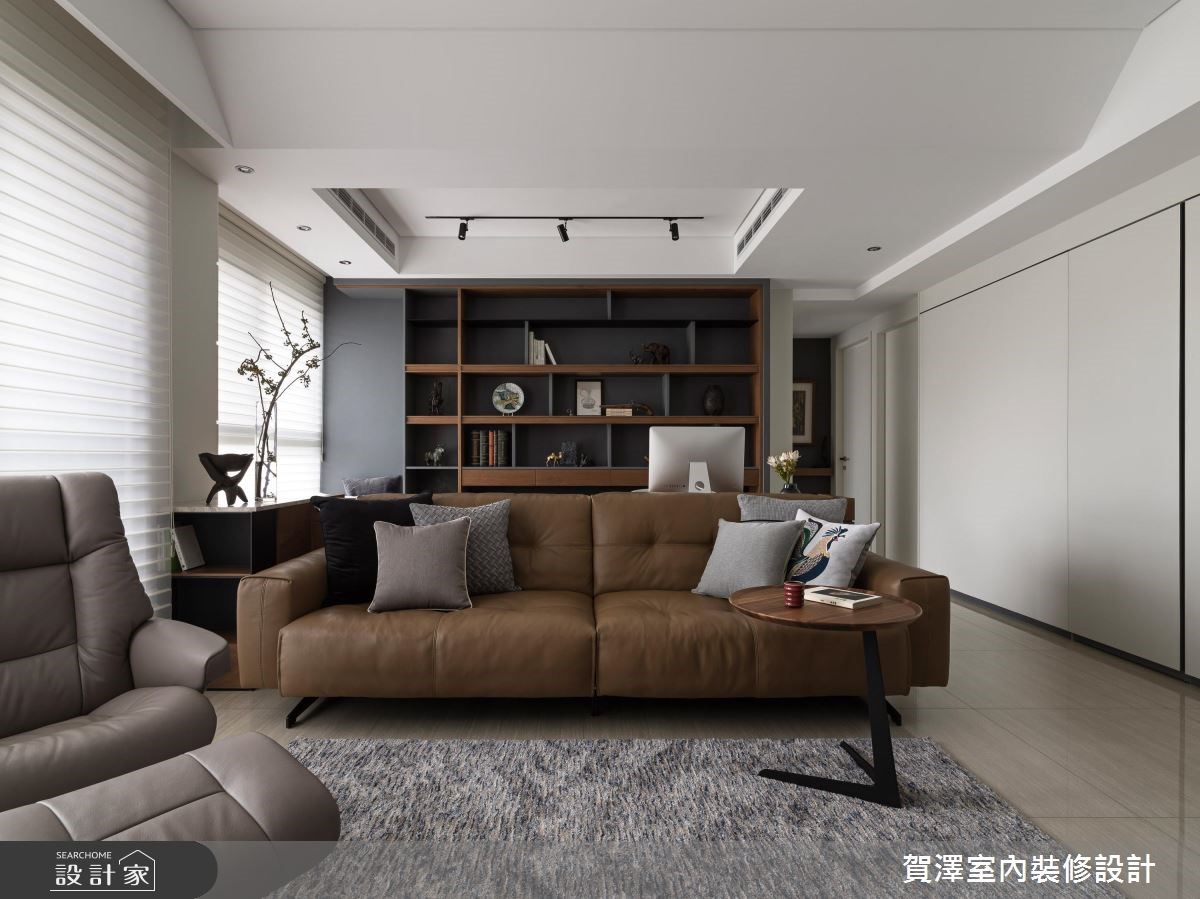 55坪新成屋(5年以下)＿奢華風客廳案例圖片＿賀澤室內設計＿賀澤_34之6