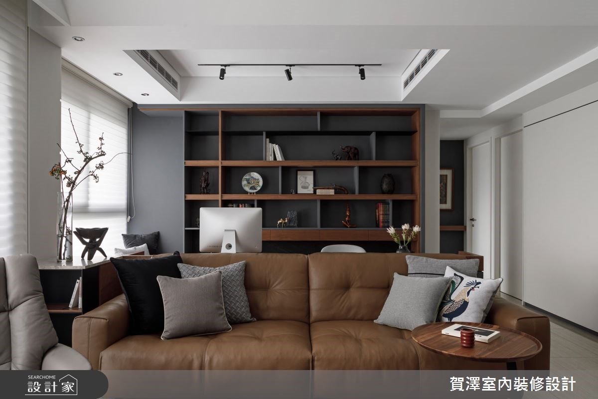 55坪新成屋(5年以下)＿奢華風客廳案例圖片＿賀澤室內設計＿賀澤_34之7