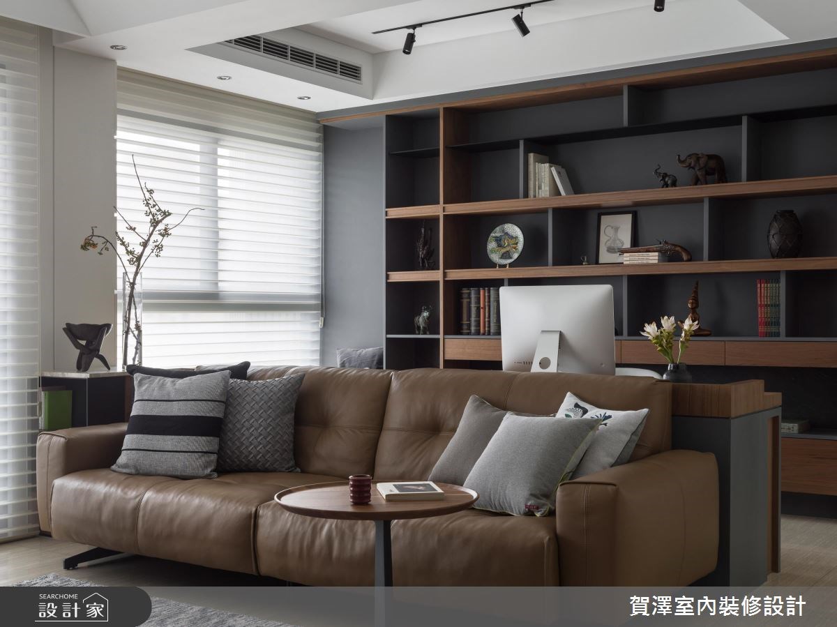 55坪新成屋(5年以下)＿奢華風客廳案例圖片＿賀澤室內設計＿賀澤_34之8