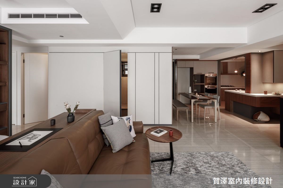 55坪新成屋(5年以下)＿奢華風客廳案例圖片＿賀澤室內設計＿賀澤_34之11