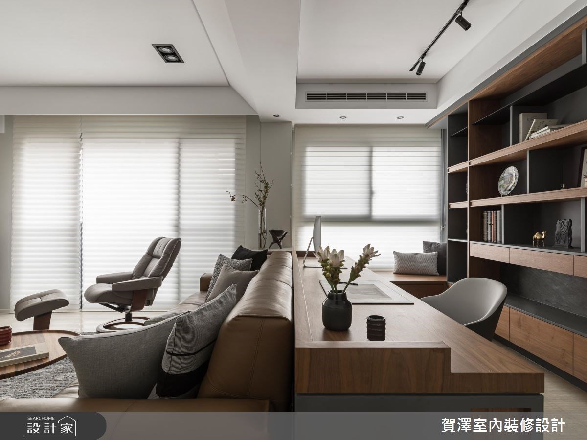 55坪新成屋(5年以下)＿奢華風客廳案例圖片＿賀澤室內設計＿賀澤_34之15