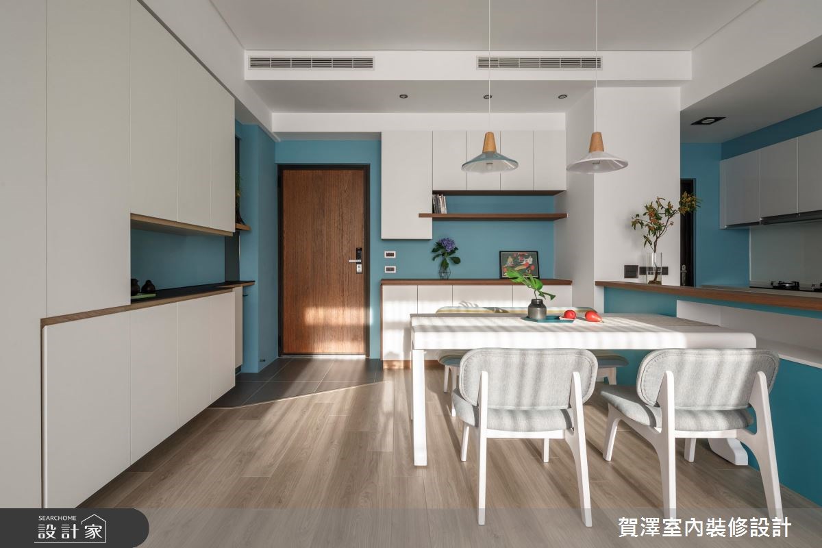 26坪預售屋＿北歐風餐廳案例圖片＿賀澤室內設計＿賀澤_35之2