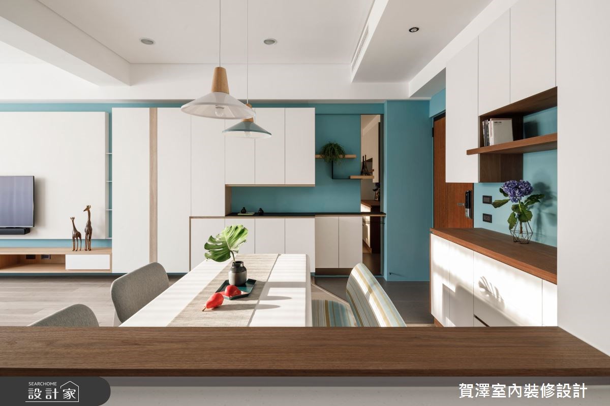 26坪預售屋＿北歐風餐廳案例圖片＿賀澤室內設計＿賀澤_35之3