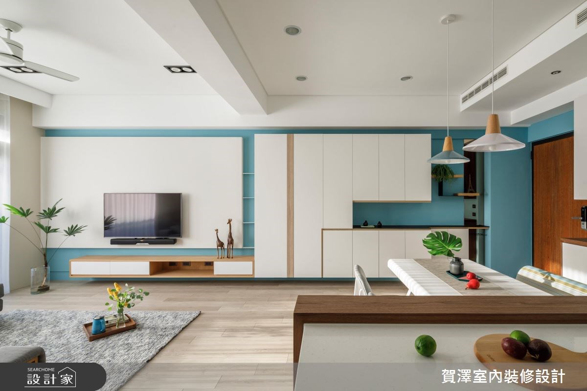 26坪預售屋＿北歐風客廳案例圖片＿賀澤室內設計＿賀澤_35之5