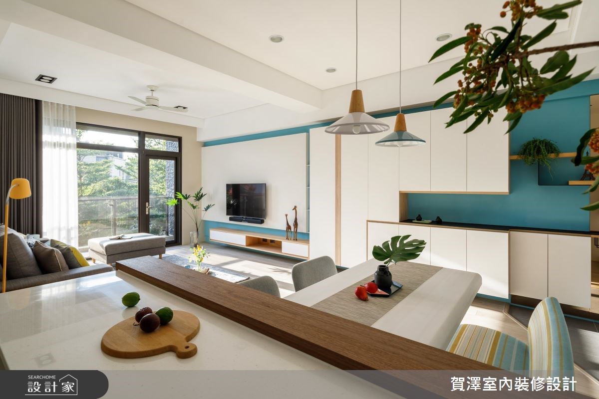 26坪預售屋＿北歐風客廳案例圖片＿賀澤室內設計＿賀澤_35之6