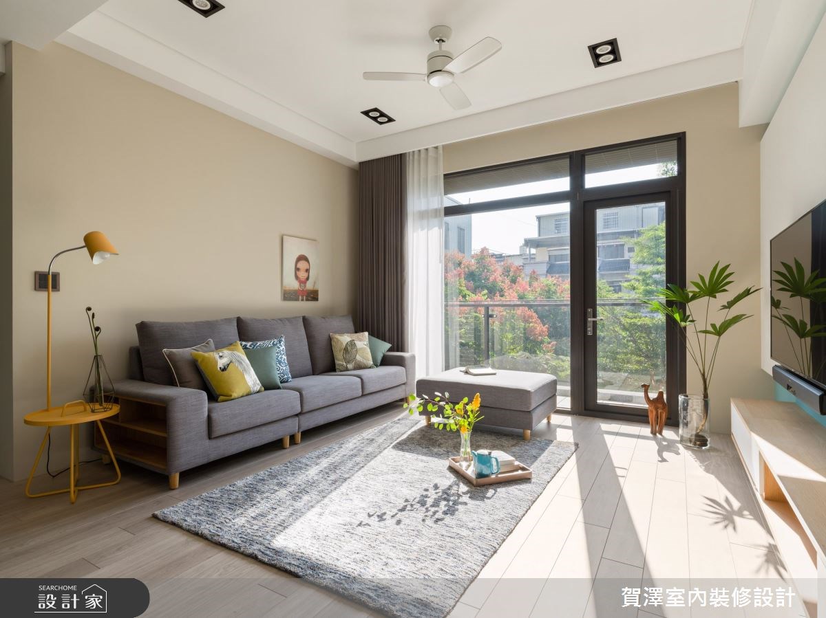 26坪預售屋＿北歐風客廳案例圖片＿賀澤室內設計＿賀澤_35之9