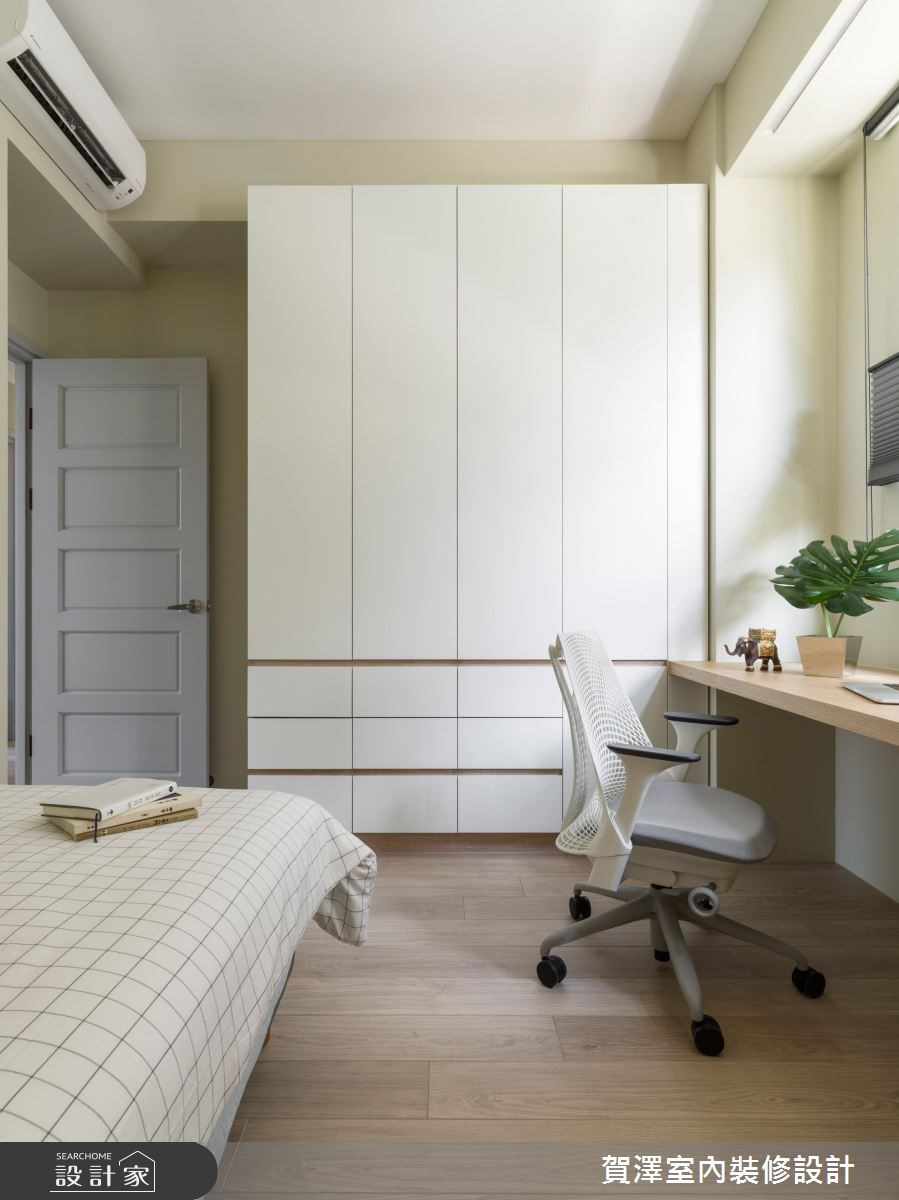 26坪預售屋＿北歐風臥室案例圖片＿賀澤室內設計＿賀澤_35之20