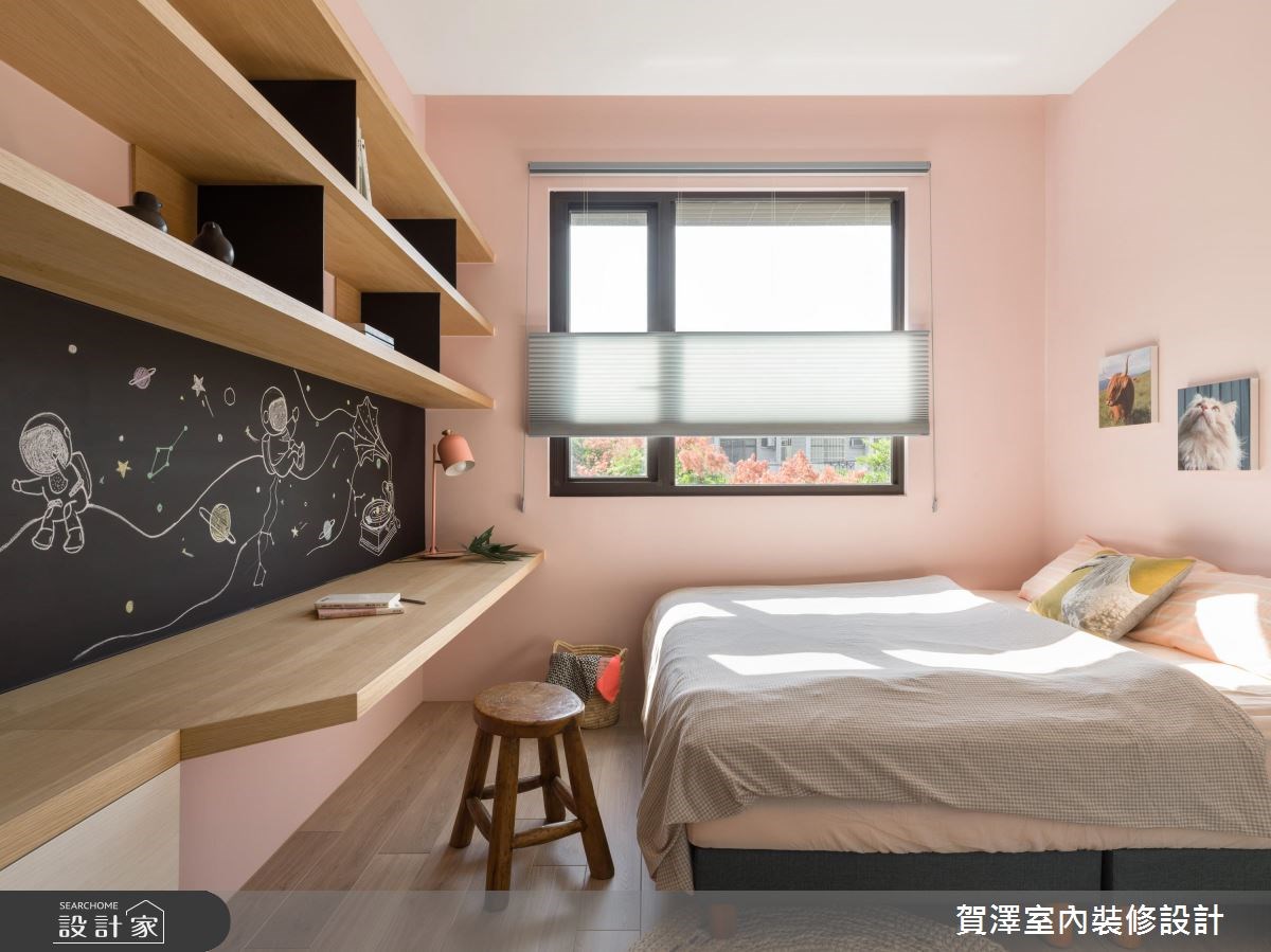 26坪預售屋＿北歐風臥室案例圖片＿賀澤室內設計＿賀澤_35之25