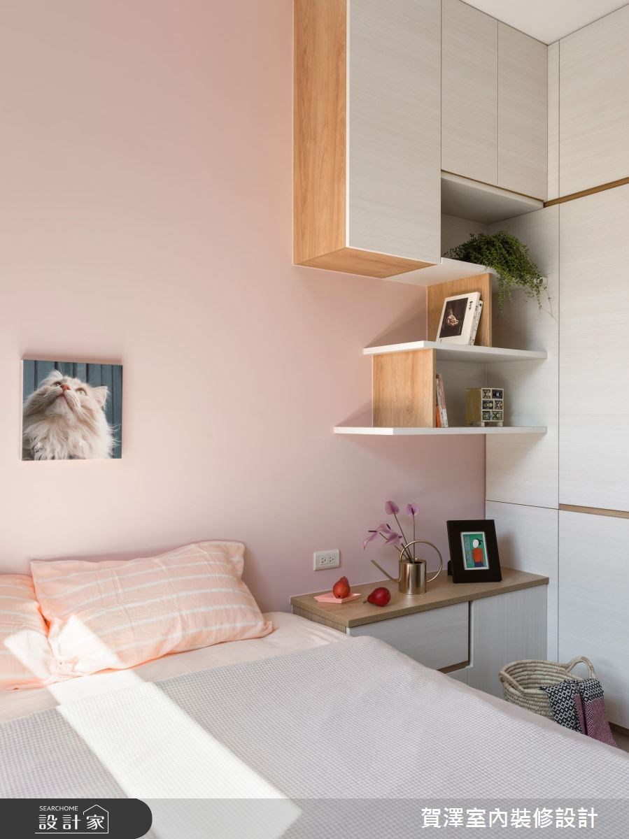 26坪預售屋＿北歐風臥室案例圖片＿賀澤室內設計＿賀澤_35之27