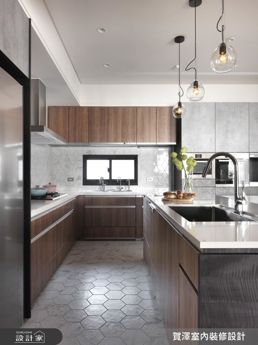 新成屋(5年以下)＿休閒風廚房案例圖片＿賀澤室內設計＿賀澤_36之19