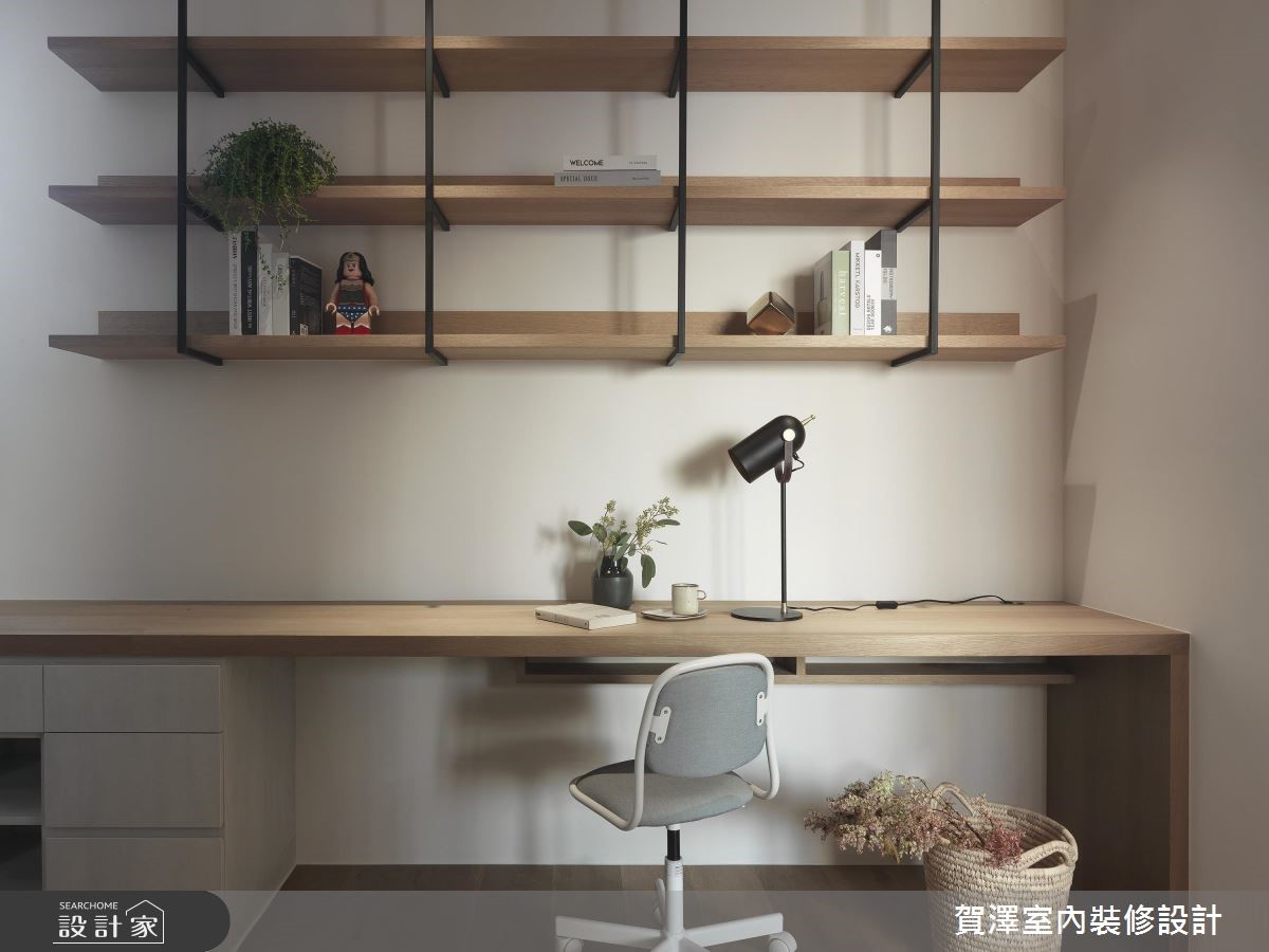 新成屋(5年以下)＿休閒風書房案例圖片＿賀澤室內設計＿賀澤_36之30