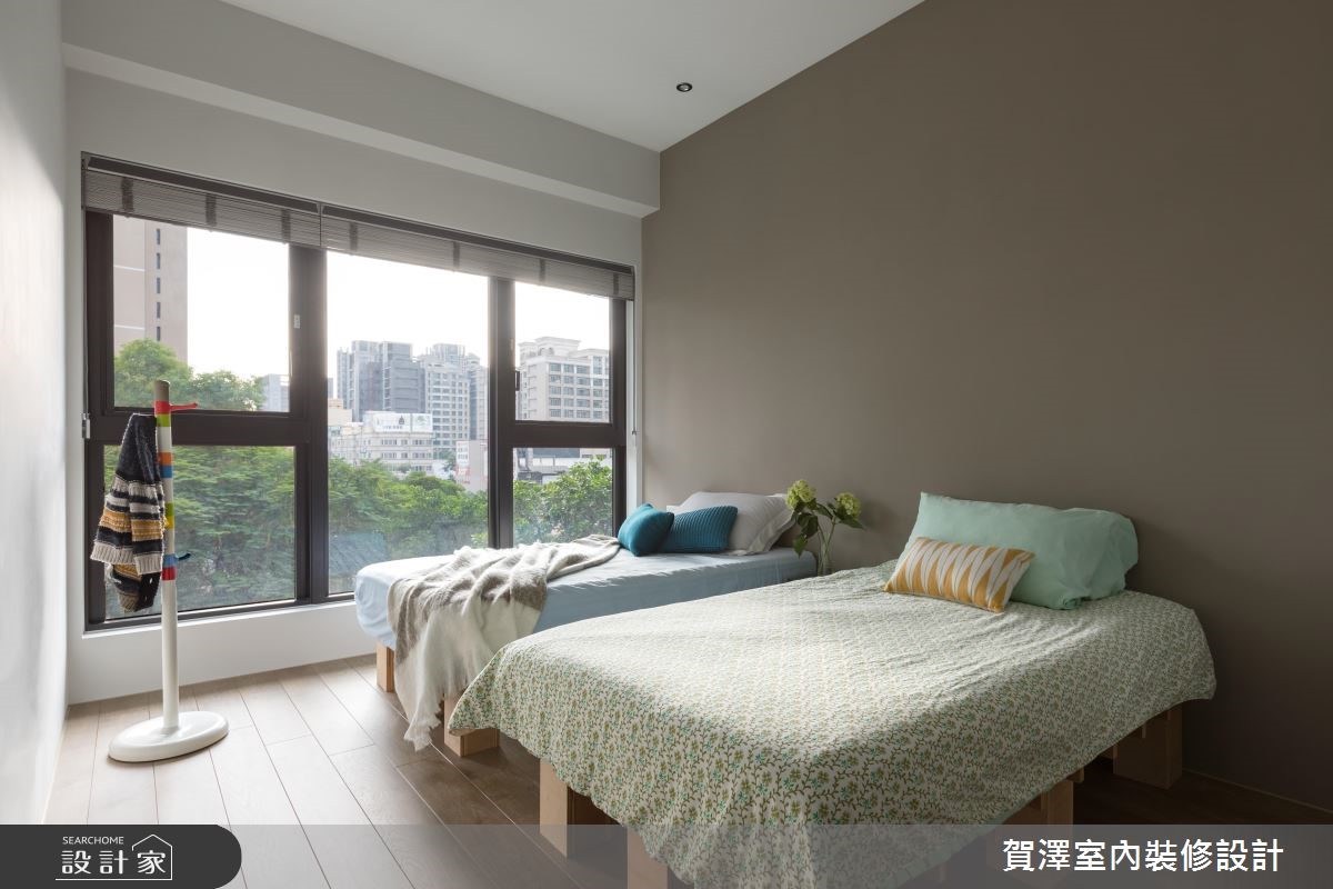 100坪新成屋(5年以下)＿簡約風臥室客房案例圖片＿賀澤室內設計＿賀澤_37之20