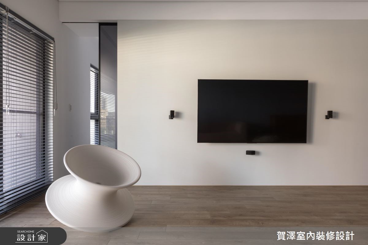100坪新成屋(5年以下)＿簡約風客廳案例圖片＿賀澤室內設計＿賀澤_37之6
