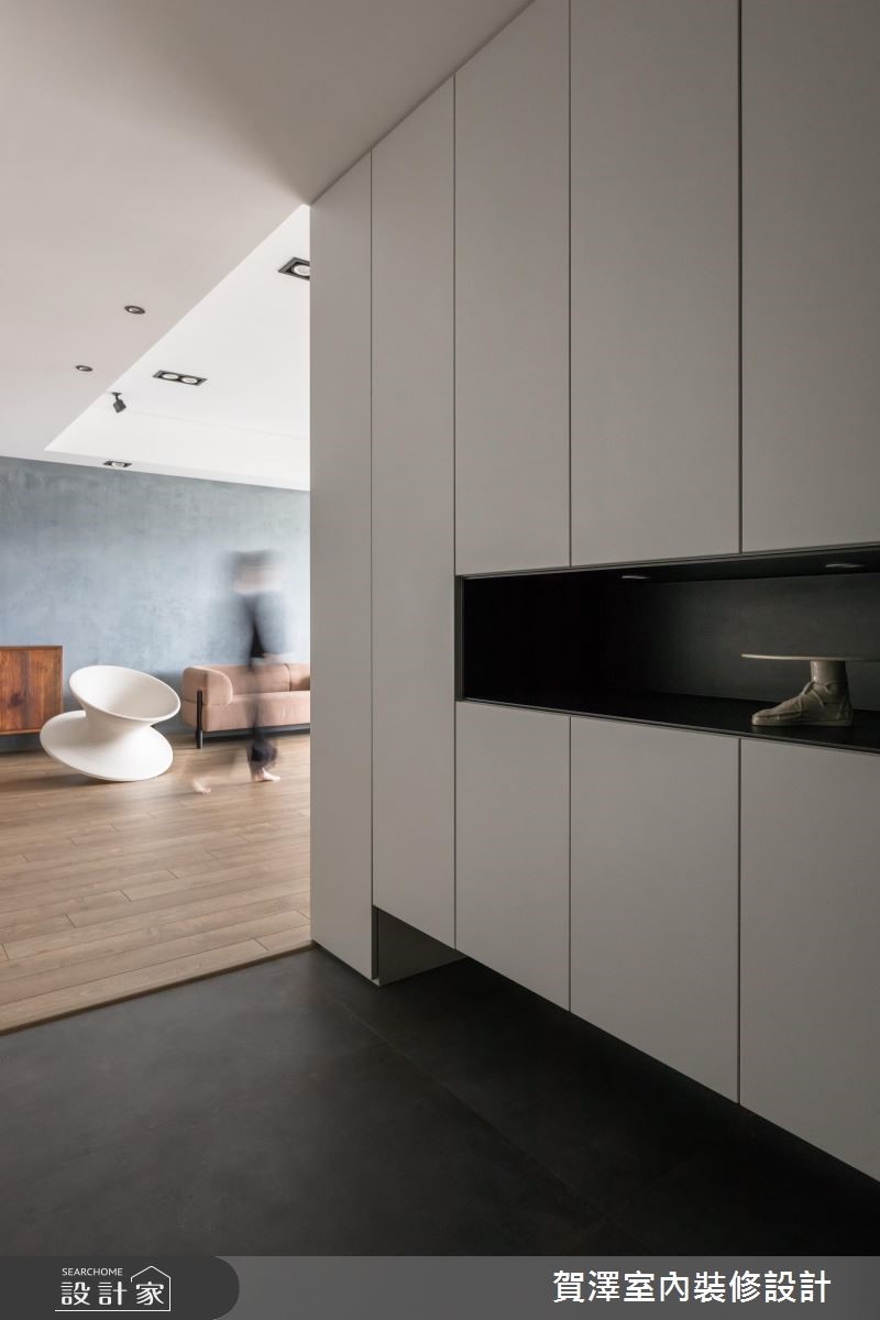 100坪新成屋(5年以下)＿簡約風玄關案例圖片＿賀澤室內設計＿賀澤_37之1