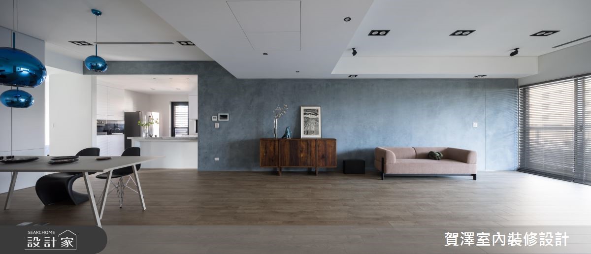 100坪新成屋(5年以下)＿簡約風客廳餐廳案例圖片＿賀澤室內設計＿賀澤_37之8