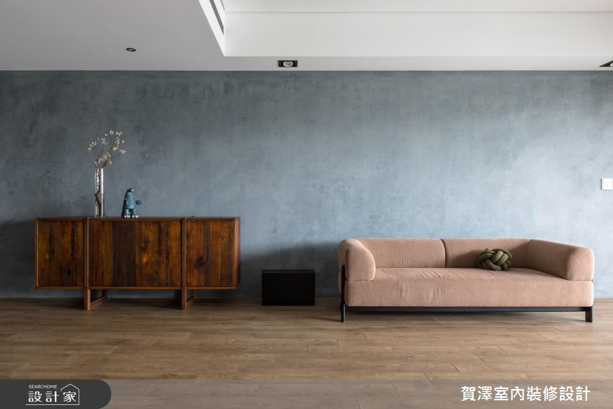 100坪新成屋(5年以下)＿簡約風客廳案例圖片＿賀澤室內設計＿賀澤_37之9