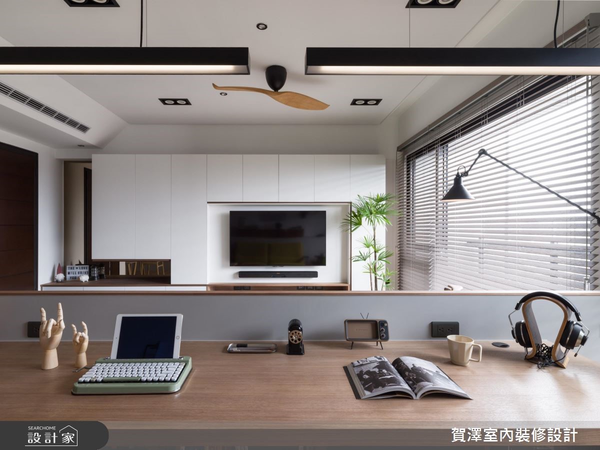 29坪新成屋(5年以下)＿北歐風書房案例圖片＿賀澤室內設計＿賀澤_38之22
